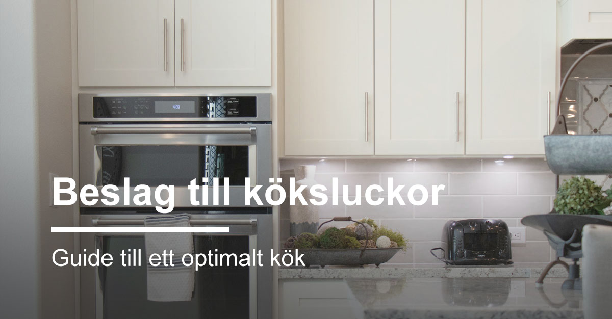 Beslag till köksluckor